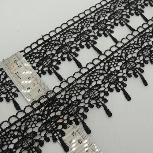 تصویر نوار گیپور انگوری مشکی