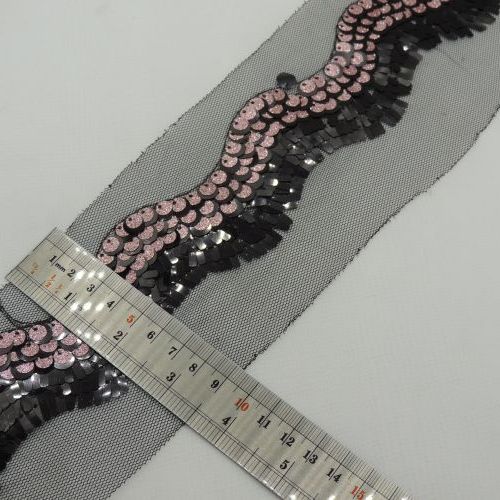 تصویر تور پولکی ریز اکلیلی موج دار