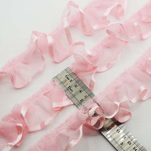 مشکی تور پلیسه روبان‌ دار خرید و قیمت رنگ1