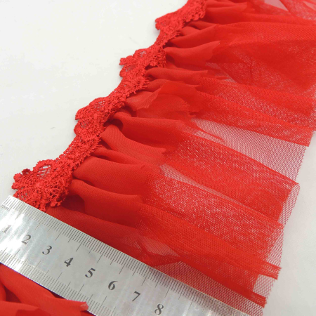 مشکی تور پلیسه گیپوری پهن خرید و قیمت رنگ1