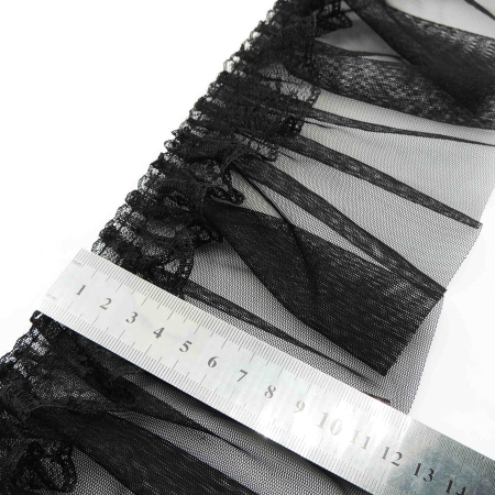 تصویر نوار پلیسه توری پهن