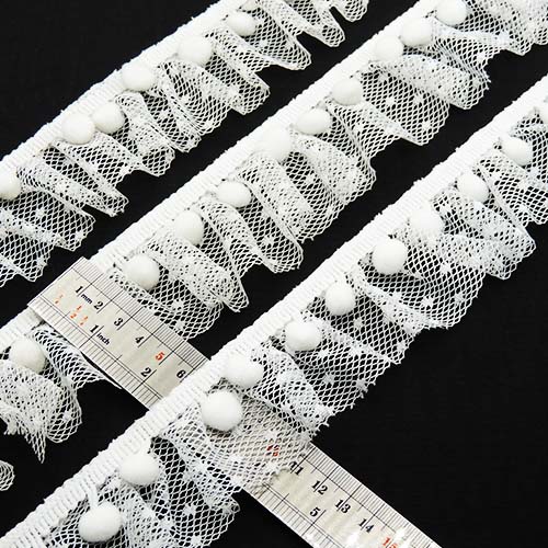 زرشکی تور پلیسه پوم پوم توپکی خرید و قیمت رنگ2