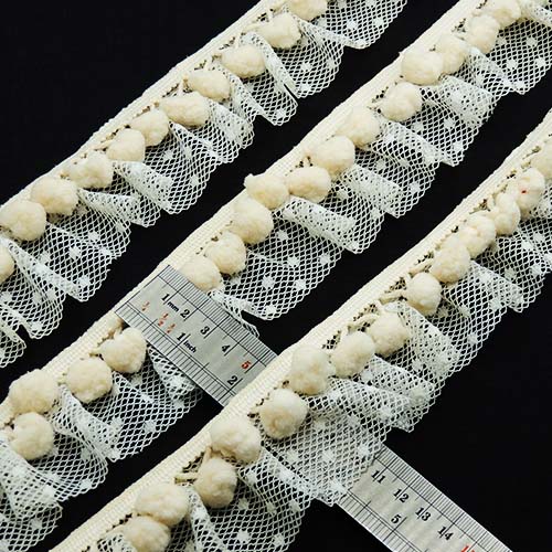 زرشکی تور پلیسه پوم پوم توپکی خرید و قیمت رنگ6