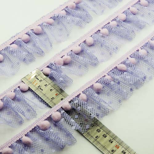 زرشکی تور پلیسه پوم پوم توپکی خرید و قیمت رنگ18