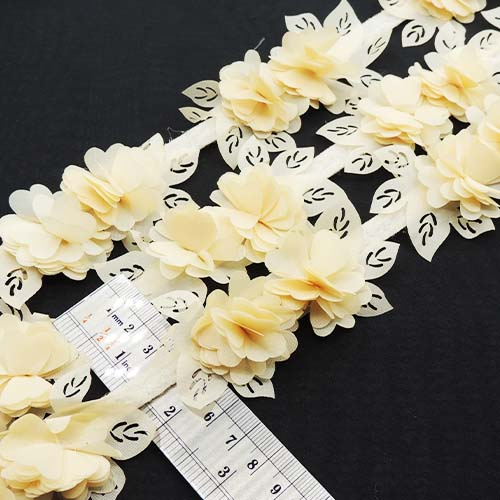 مشکی نوار گل متری گلبرگ ساتن خرید و قیمت رنگ1