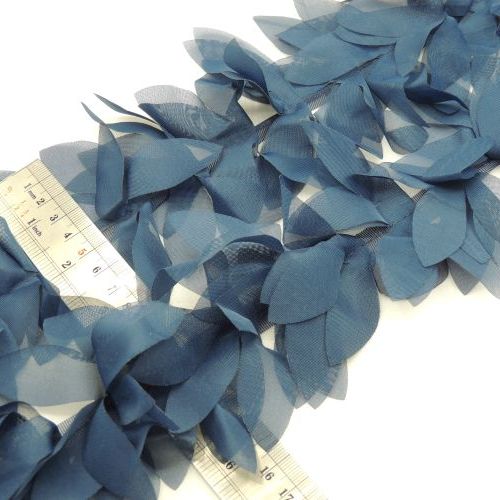 لیمویی نوار گل متری طرح برگ حریر خرید و قیمت رنگ1