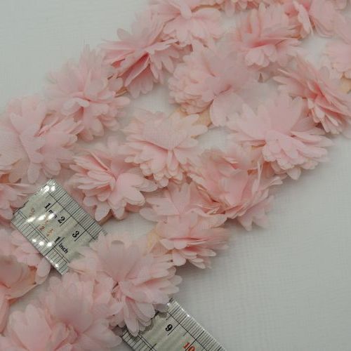 سرمه ای نوار گل متری حریری میخک خرید و قیمت رنگ6