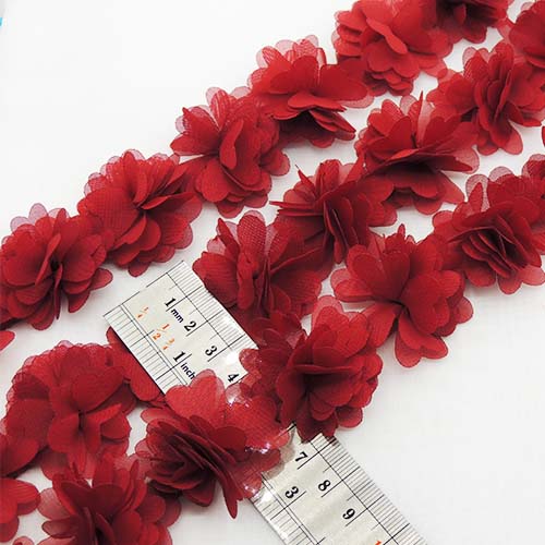 مشکی نوار گل متری حریر کوچک خرید و قیمت رنگ3