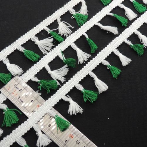 تصویر نوار منگوله هندی دورنگ