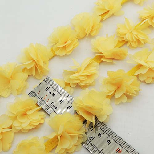 مشکی نوار گل متری حریر کوچک خرید و قیمت رنگ6