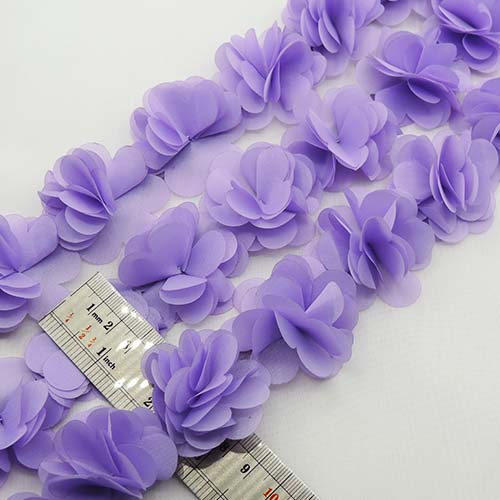 صورتی تیره نوار گل متری درشت  خرید و قیمت رنگ14