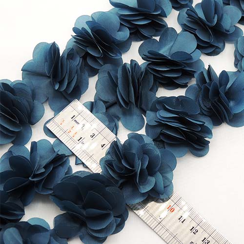 صورتی تیره نوار گل متری درشت  خرید و قیمت رنگ16