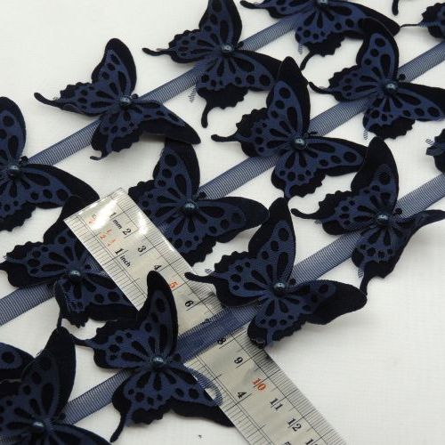 سفید نوار مخمل پروانه خرید و قیمت رنگ5