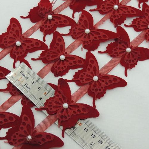 سفید نوار مخمل پروانه خرید و قیمت رنگ6