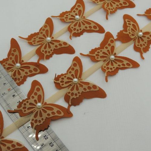 سفید نوار مخمل پروانه خرید و قیمت رنگ3