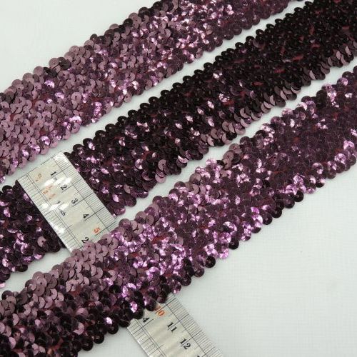 بنفش نوار پولک کشی خرید و قیمت رنگ1