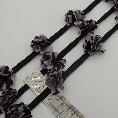 قرمز نوار گل متری درشت ساتن دورنگ خرید و قیمت رنگ4