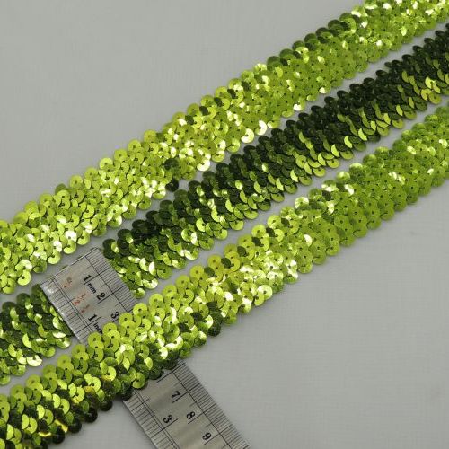 تصویر نوار پولک کشی 3 ردیفه