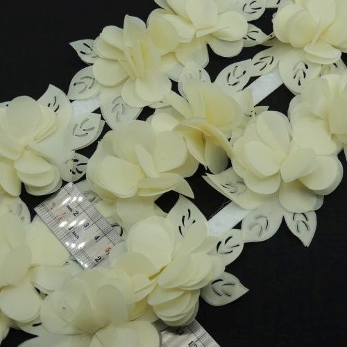 سرمه ای نوار گل متری گلبرگ ساتن بزرگ خرید و قیمت رنگ12