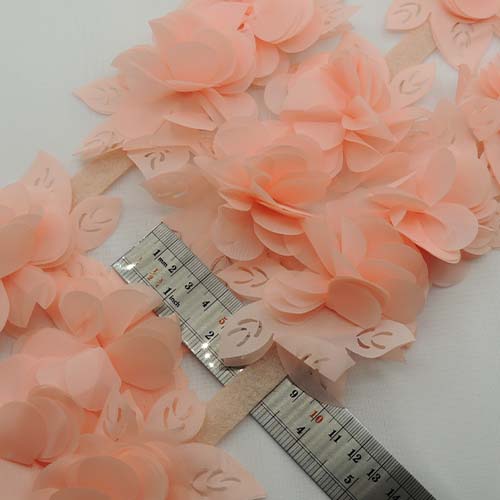 سرمه ای نوار گل متری گلبرگ ساتن بزرگ خرید و قیمت رنگ5