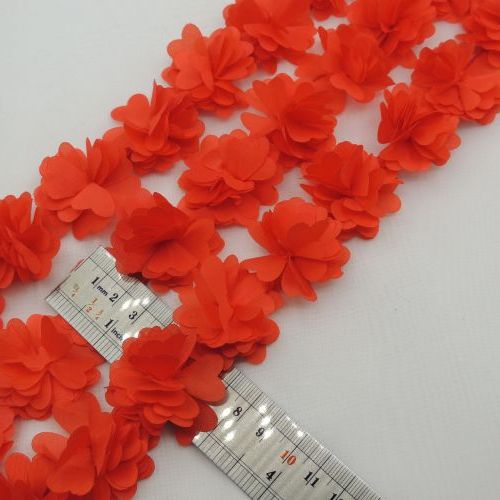 لیمویی نوار گل متری ساتن کوچک خرید و قیمت رنگ6