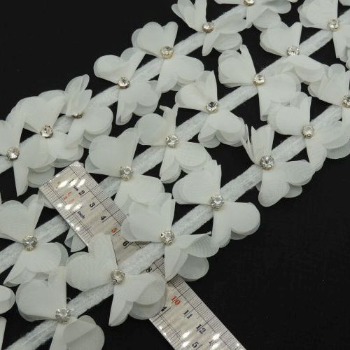 سفید نوار پاپیون نگین خرید و قیمت رنگ6