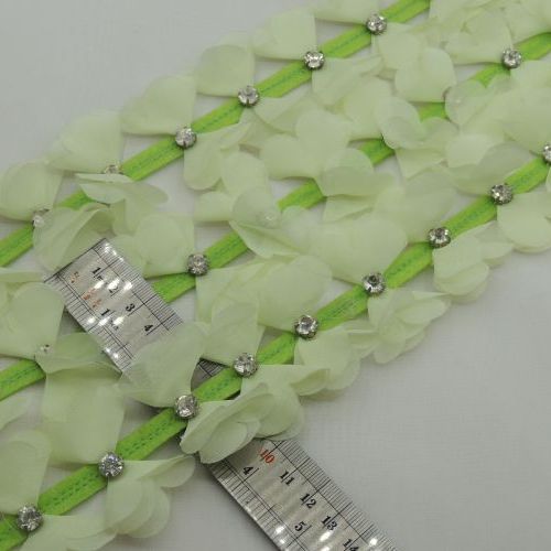 سفید نوار پاپیون نگین خرید و قیمت رنگ7