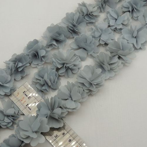 لیمویی نوار گل متری ساتن کوچک خرید و قیمت رنگ11