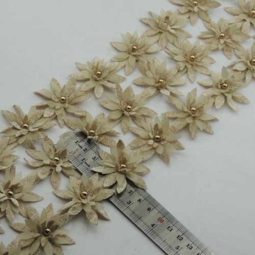 مشکی نوار گل متری تزئینی تک مروارید خرید و قیمت رنگ7