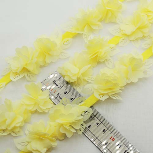 مشکی نوار گل متری گلبرگ ساتن خرید و قیمت رنگ2