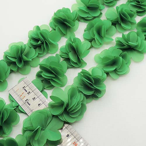 صورتی تیره نوار گل متری درشت  خرید و قیمت رنگ5