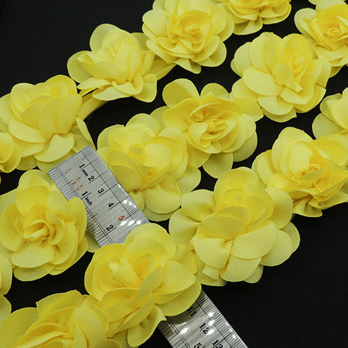 بادمجانی نوار گل متری تزئینی لباس رز خرید و قیمت رنگ15