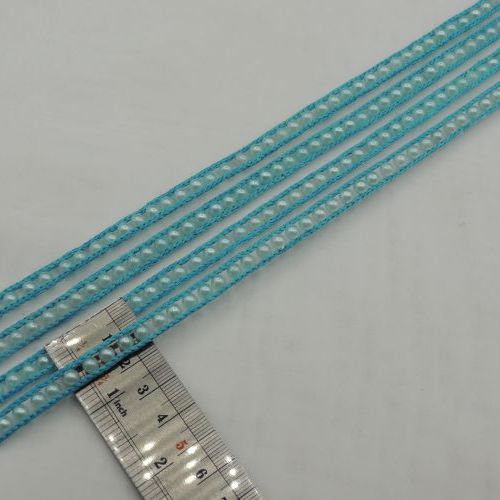 نوار تزئینی سنگ و مروارید یک خط