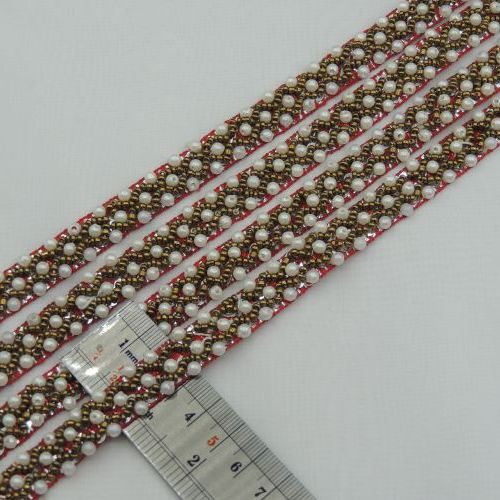 نوار سنگ تزئینی و مروارید