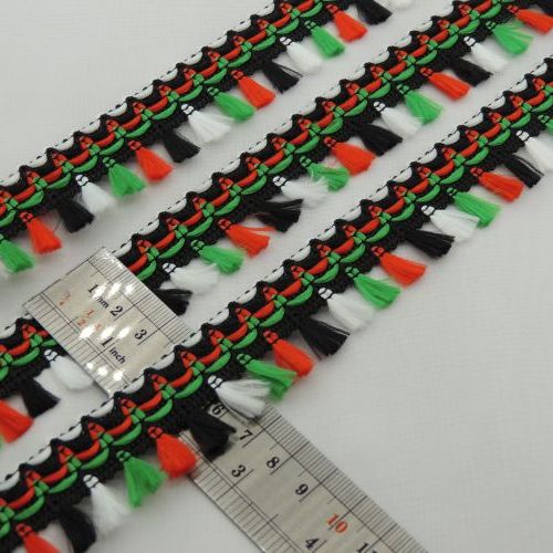 زرد نوار منگوله چهاررنگ باریک خرید و قیمت رنگ1