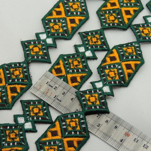 نوار سنتی کوچک قهوه ای سبز