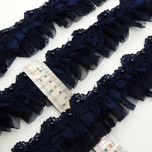 صورتی تور پلیسه گیپور آویز خرید و قیمت رنگ8