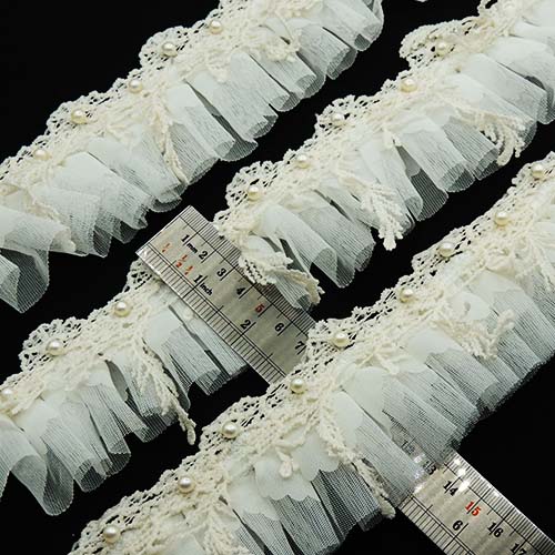 صورتی تور پلیسه گیپور آویز خرید و قیمت رنگ9