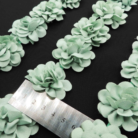 گلبهی روشن نوار گل متری  تزئینی رز ریز خرید و قیمت رنگ1