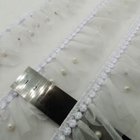 تصویر تور پلیسه مرواریدار