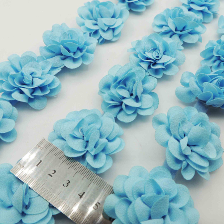 گلبهی روشن نوار گل متری  تزئینی رز ریز خرید و قیمت رنگ11