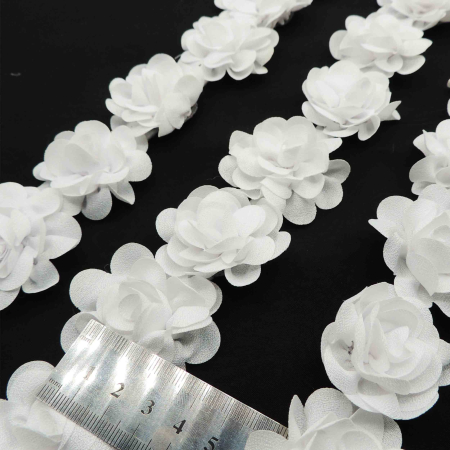 گلبهی روشن نوار گل متری  تزئینی رز ریز خرید و قیمت رنگ12