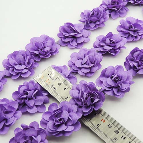 گلبهی روشن نوار گل متری  تزئینی رز ریز خرید و قیمت رنگ20