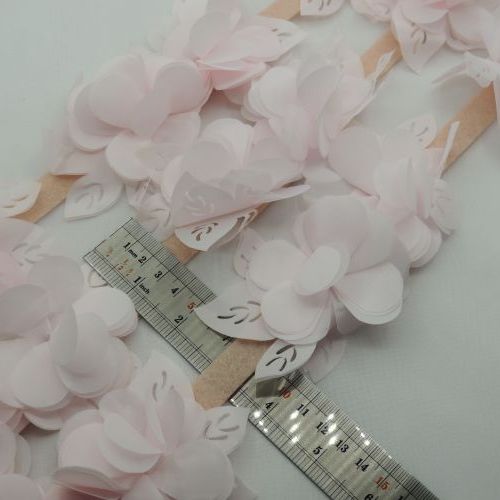 سرمه ای نوار گل متری گلبرگ ساتن بزرگ خرید و قیمت رنگ10