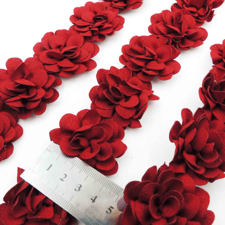 گلبهی روشن نوار گل متری  تزئینی رز ریز خرید و قیمت رنگ18