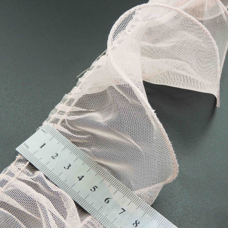 صورتی تور پلیسه پهن مدل S خرید و قیمت رنگ3