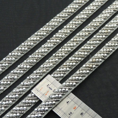 مشکی نوار منجوق دوزی کج راه مشکی خرید و قیمت رنگ1