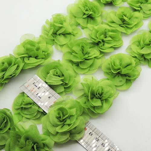 زرشکی نوار گل متری رز توری خرید و قیمت رنگ4