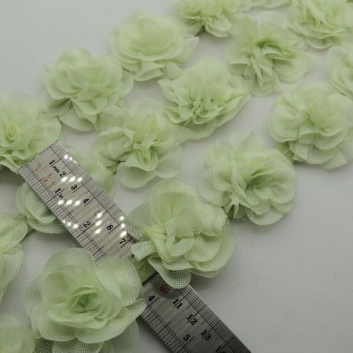 زرشکی نوار گل متری رز توری خرید و قیمت رنگ7