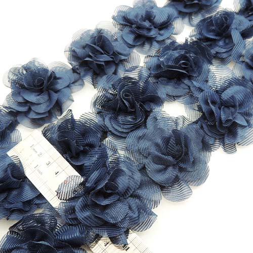 زرشکی نوار گل متری رز توری خرید و قیمت رنگ6